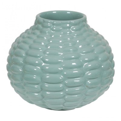 Ribbed Terracotta Vase by Axel Salto-MTD-1399794