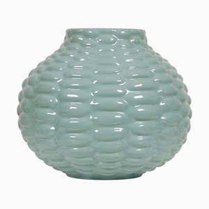 Ribbed Terracotta Vase by Axel Salto-MTD-1399794