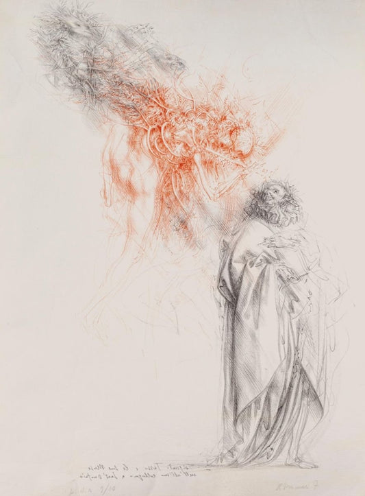 Riccardo Tommasi Ferroni, Figure, 1970s, Lithograph