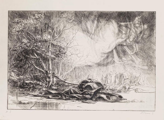 Riccardo Tommasi Ferroni, Nature Prevails, 1970s, Etching