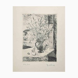 Richard Bellies, The Flower Vase, Etching, 1950s-ZCI-1407718