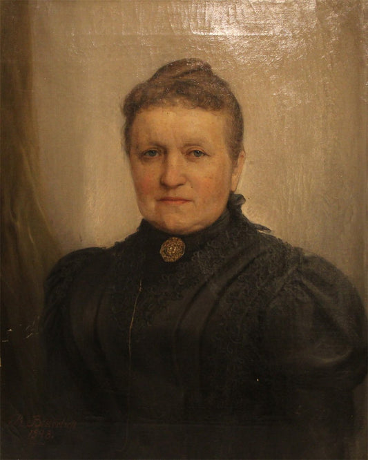 Richard Bitterlich, Portrait of a Woman, 1898, Oil on Canvas