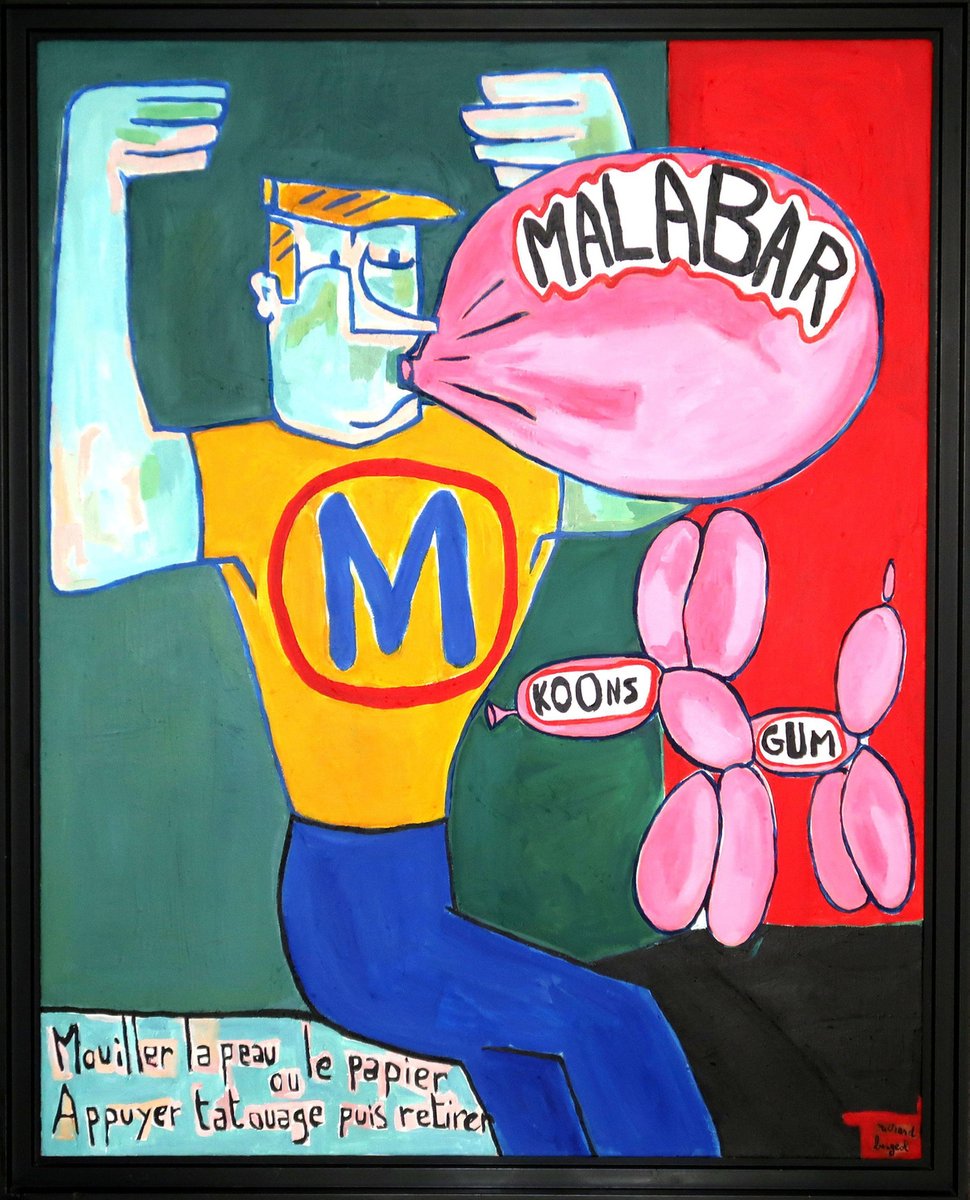 Richard Boigeol, Malabar, 2018, Acrylic on Canvas