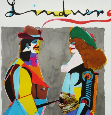 Richard Lindner, Exhibition Poster, 1978, Lithograph-NRC-1727777