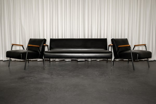 Rio Lounge Set by Pierre Guariche for Meurop, 1960s, Set of 3-PMQ-1820978