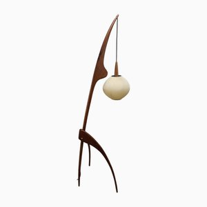 Rispal Floor Lamp in Teak, 1960-IZV-2035389