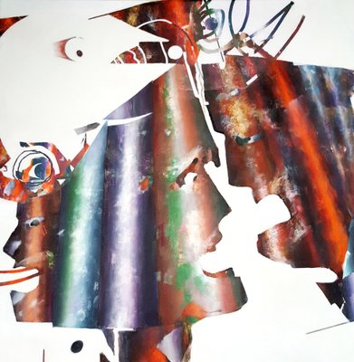 Rita di Benedetto, Spécial Co-Vid-Confrontation, 2020, Acrylic on Canvas-CHG-2037560