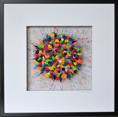 Rita Vandenherrewegen, Magie colorée 3, 2023, Acrylic, Framed-QNR-1724958