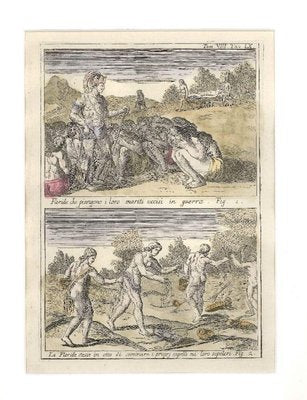 Rites of the Floridian Women - Etching by G. Pivati - 1746-1751 1746-1751-ZCI-755536