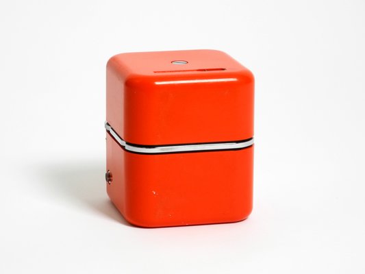 Rk 501 Alpha 2 Legendary Orange Cube Radio by Dario & Mario Bellini for Siemens, Germany, 1968-RR-2042924