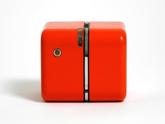 Rk 501 Alpha 2 Legendary Orange Cube Radio by Dario & Mario Bellini for Siemens, Germany, 1968-RR-2042924