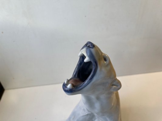 Roaring Polar Bear No. 502 by C. F. Liisberg from Royal Copenhagen-LCR-1326448