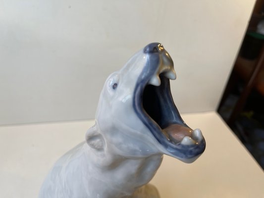 Roaring Polar Bear No. 502 by C. F. Liisberg from Royal Copenhagen-LCR-1326448