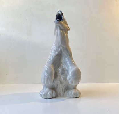 Roaring Polar Bear No. 502 by C. F. Liisberg from Royal Copenhagen-LCR-1326448