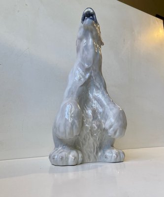 Roaring Polar Bear No. 502 by C. F. Liisberg from Royal Copenhagen-LCR-1326448