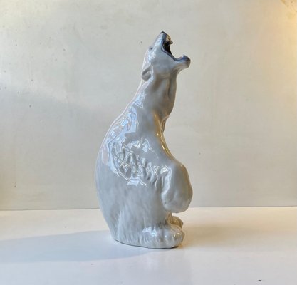 Roaring Polar Bear No. 502 by C. F. Liisberg from Royal Copenhagen-LCR-1326448