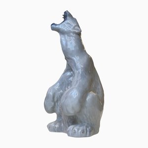 Roaring Polar Bear No. 502 by C. F. Liisberg from Royal Copenhagen-LCR-1326448