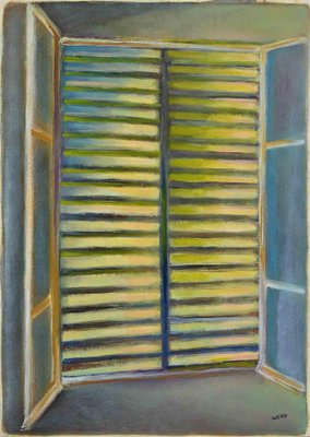 Roberto Cuccaro, Closed Shutters, Drawing, 2000s-ZCI-1769826