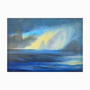 Roberto Cuccaro, Storm at Sea, Oil Painting, 2000s-ZCI-1769829