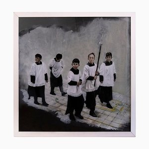 Roberto De Francisci, Altar Boys, Oil Painting, 2013-ZCI-1770309