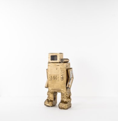 Roboter No. 350 in Golden Cardboard by Philip Lorenz, 2010-VLO-1030687