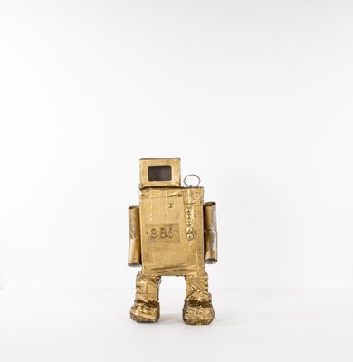 Roboter No. 350 in Golden Cardboard by Philip Lorenz, 2010-VLO-1030687