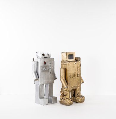 Roboter No. 350 in Golden Cardboard by Philip Lorenz, 2010-VLO-1030687