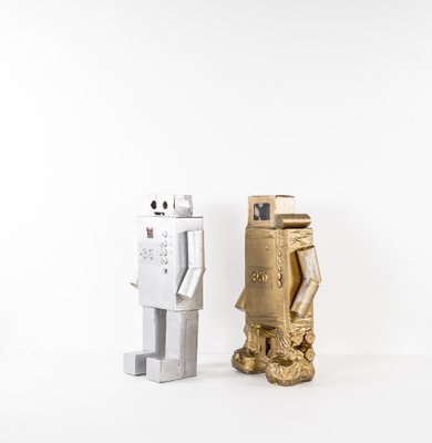 Roboter No. 350 in Golden Cardboard by Philip Lorenz, 2010-VLO-1030687