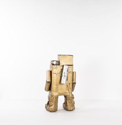 Roboter No. 350 in Golden Cardboard by Philip Lorenz, 2010-VLO-1030687