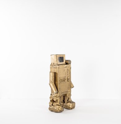 Roboter No. 350 in Golden Cardboard by Philip Lorenz, 2010-VLO-1030687