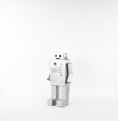 Roboter No. 351 in Silver Cardboard by Philip Lorenz, 2010-VLO-1030690