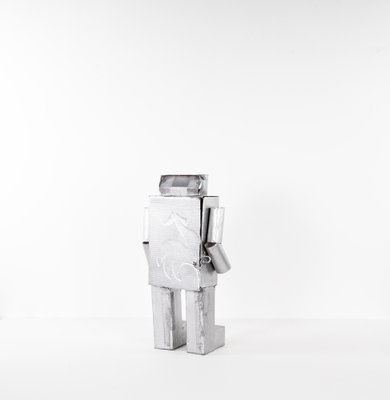 Roboter No. 351 in Silver Cardboard by Philip Lorenz, 2010-VLO-1030690