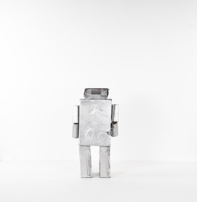 Roboter No. 351 in Silver Cardboard by Philip Lorenz, 2010-VLO-1030690