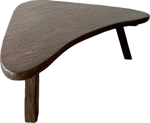 Robust Coffee Table with Boomerang Shaped Top, 1970s-AHH-1793761