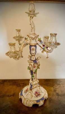 Rocaille Porcelain Candelabra from KPM Berlin-OZS-1343792