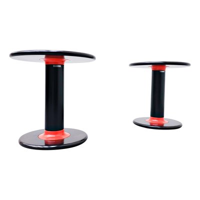 Rocchetto Side Tables by Ettore Sottsass for Poltronova, 1964, Set of 2-FGA-922543