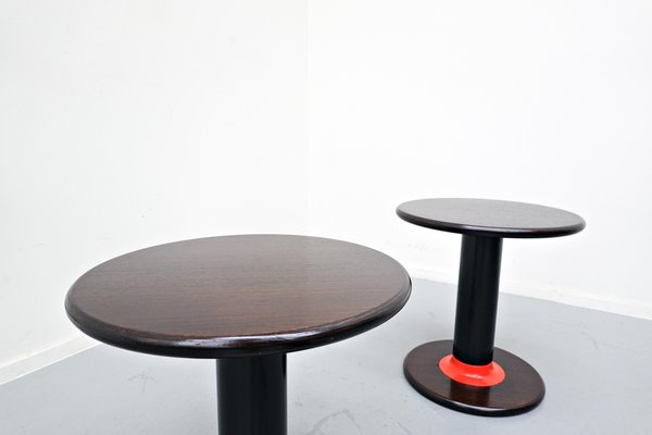 Rocchetto Side Tables by Ettore Sottsass for Poltronova, 1964, Set of 2-FGA-922543