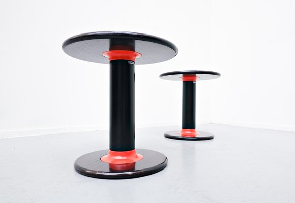 Rocchetto Side Tables by Ettore Sottsass for Poltronova, 1964, Set of 2-FGA-922543