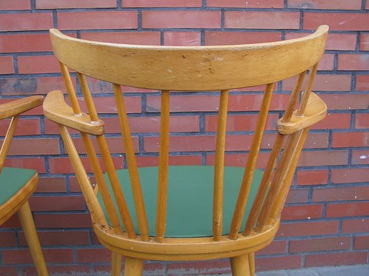 Rockabilly Dining Chairs, 1950s, Germany, Set of 2-SZW-887964