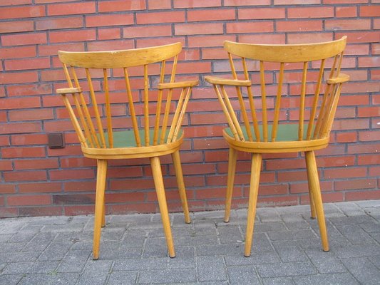 Rockabilly Dining Chairs, 1950s, Germany, Set of 2-SZW-887964