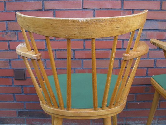 Rockabilly Dining Chairs, 1950s, Germany, Set of 2-SZW-887964