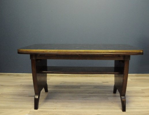 Rockabilly Extendable Table with Marble Top, 1960s-KDW-1821909