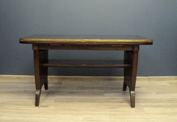 Rockabilly Extendable Table with Marble Top, 1960s-KDW-1821909