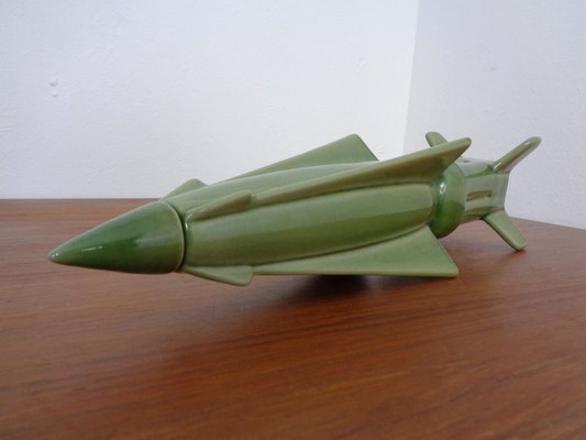 Rocket Ceramic Decanter, Germany, 1960s-RDW-1400913