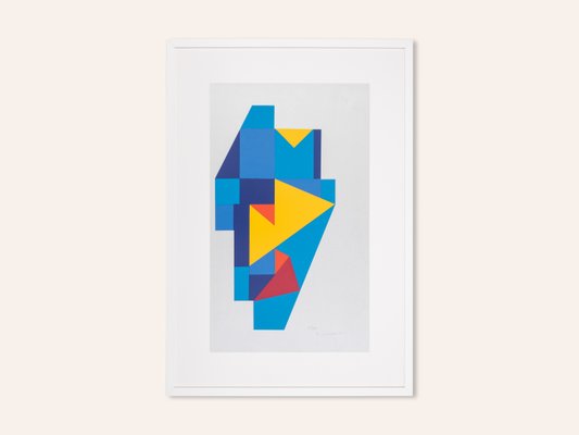 Rocket, Screenprint on Thick Paper, Framed-GPP-1126472