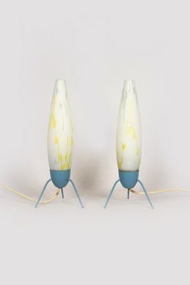 Rocket Table Lamps by Napako, 1960s, Set of 2-WVS-1719279