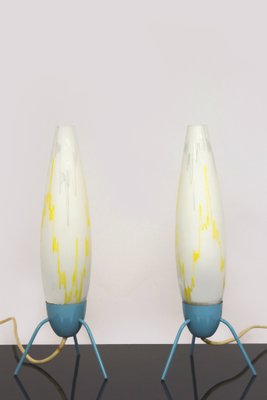 Rocket Table Lamps by Napako, 1960s, Set of 2-WVS-1719279