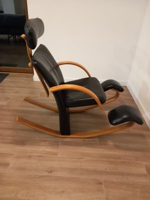 Rocking Armchair from Stokke, Norway, 1980s-DAS-1774362