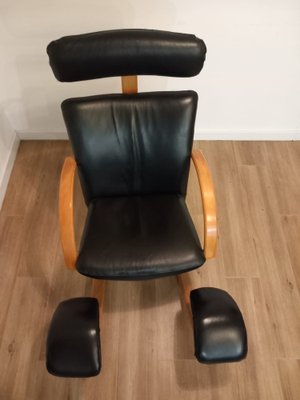 Rocking Armchair from Stokke, Norway, 1980s-DAS-1774362