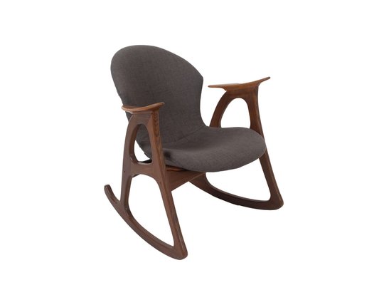 Rocking Chair by Aage Christiansen for Erhardsen & Andersen, Denmark, 1960s-UQV-1047289